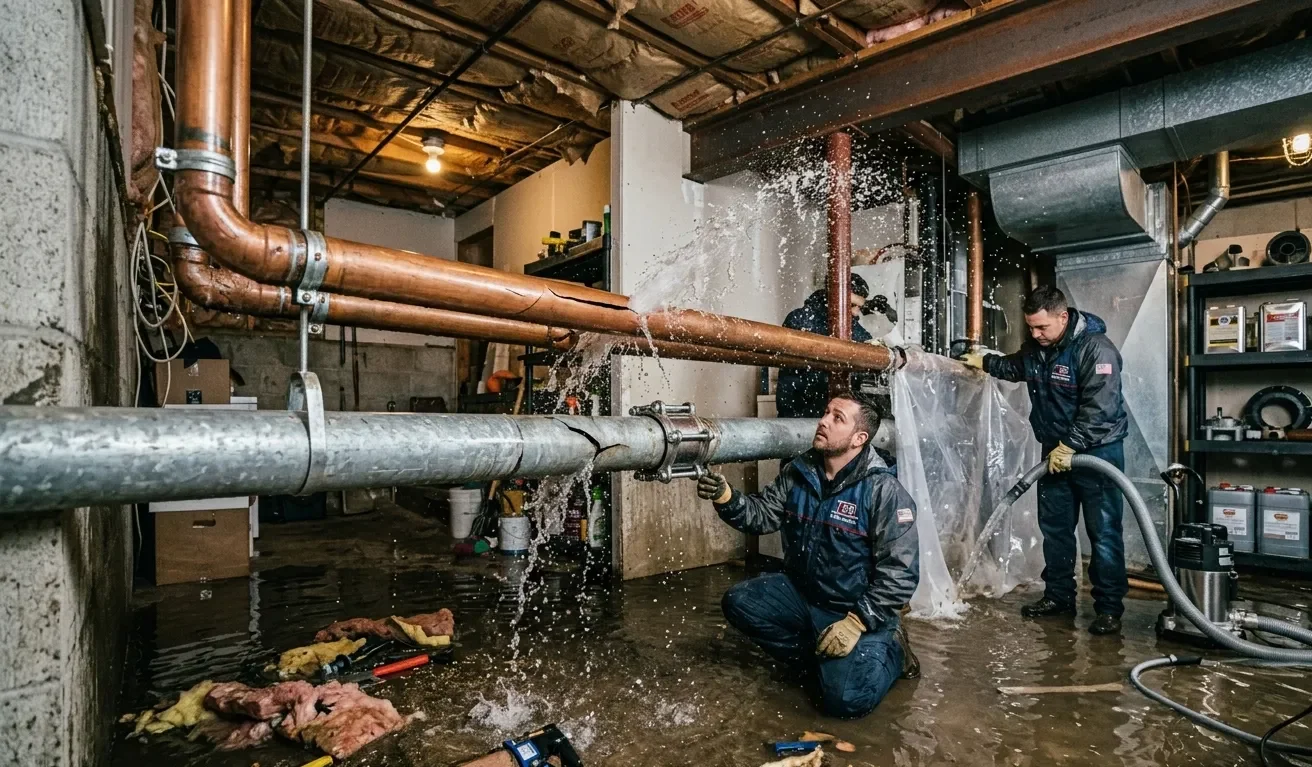 Commercial Burst Pipe Prevention